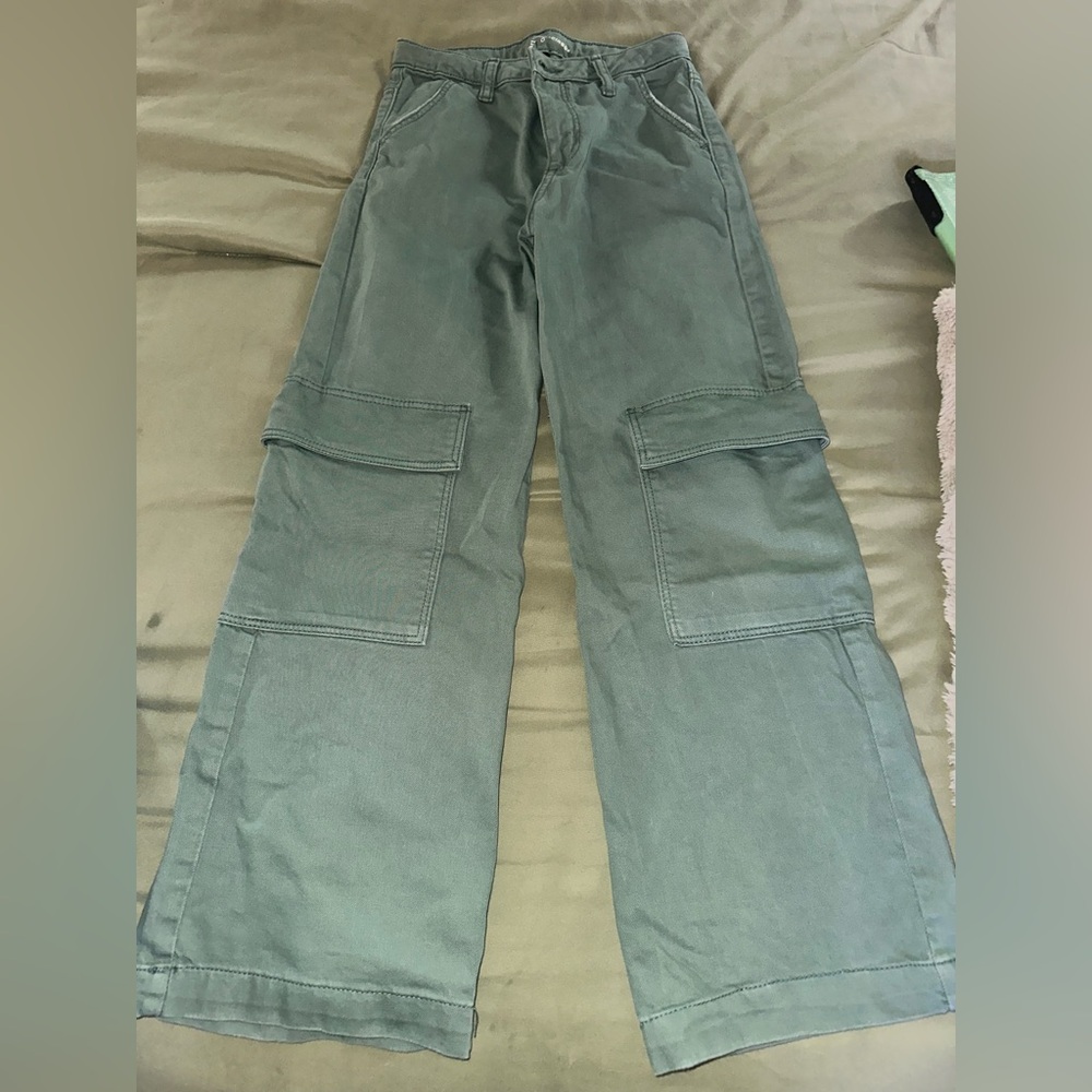 Green Cargo Pants